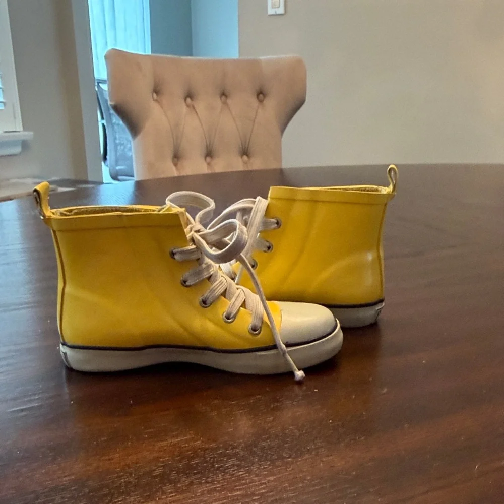 Polo by Ralph Lauren Kids Yellow Rain Boots
